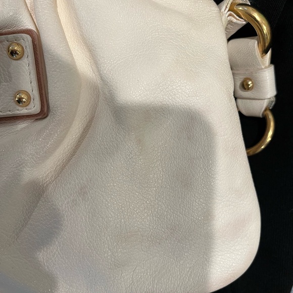 Marc Jacobs Cream Leather Handbag AS IS - Picture 13 of 14